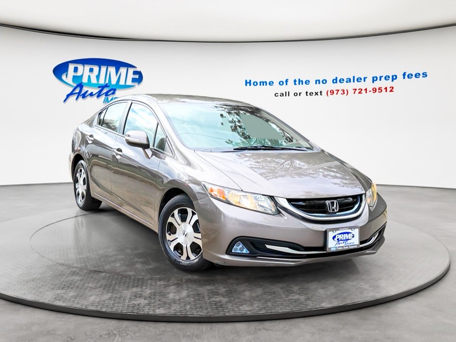 Used Honda Civic Hybrid 4dr Sdn L4 CVT 2013 | Prime Auto Imports. Bloomingdale, New Jersey