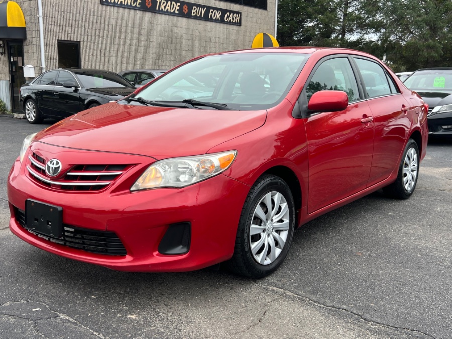 2013 Toyota Corolla 4dr Sdn Auto LE (Natl), available for sale in Westfield, Massachusetts | Auto Wings Cop. Westfield, Massachusetts