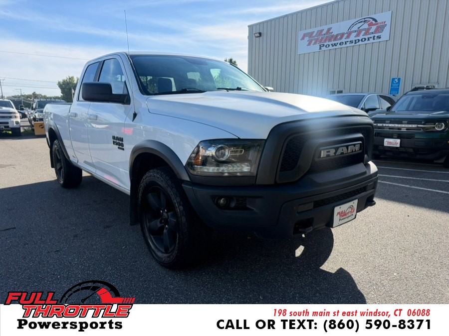 2019 Ram 1500 Classic Warlock 4x4 Quad Cab 6''4" Box, available for sale in East Windsor, Connecticut | Full Throttle Power Sports LLC. East Windsor, Connecticut