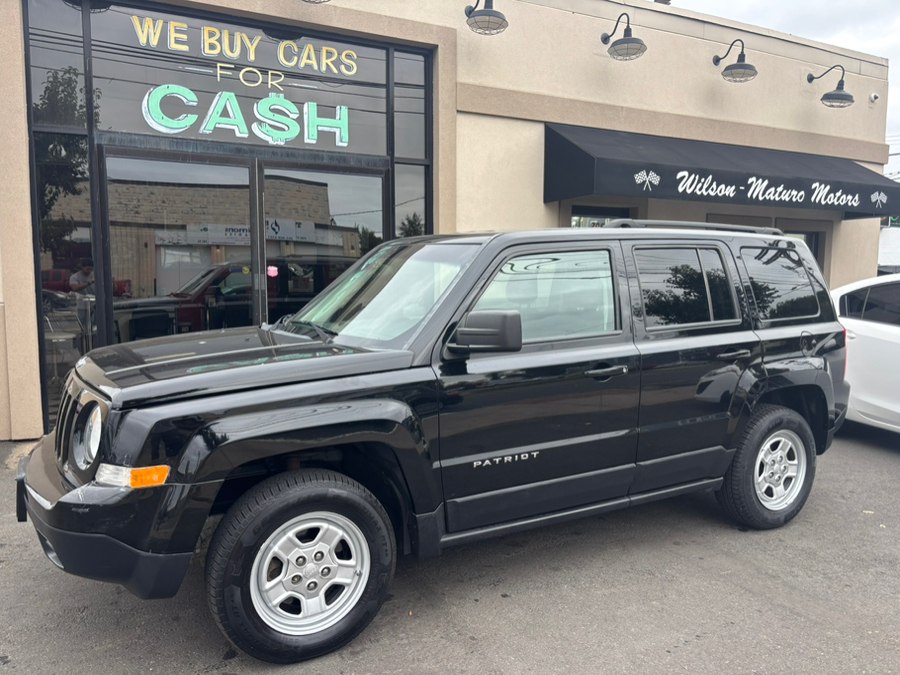 2016 Jeep Patriot 4WD 4dr Sport, available for sale in New haven, Connecticut | Wilson Maturo Motors. New haven, Connecticut