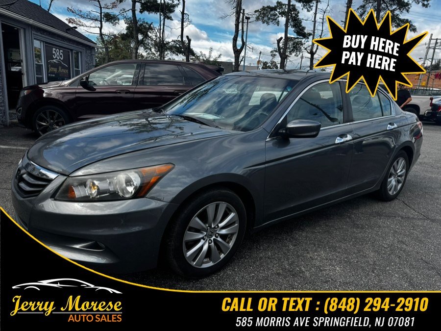Used Honda Accord Sdn 4dr V6 Auto EX-L w/Navi 2012 | Jerry Morese Auto Sales. Springfield, New Jersey