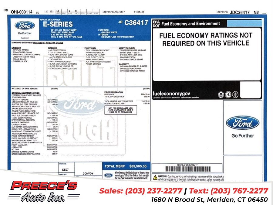 2018 Ford E-Series Cutaway Base - Photo 22