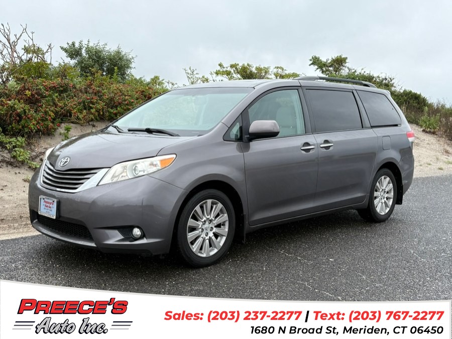 2013 Toyota Sienna 5dr 7-Pass Van V6 Ltd AWD (Natl), available for sale in Meriden, Connecticut | Preeces Auto Inc. Meriden, Connecticut