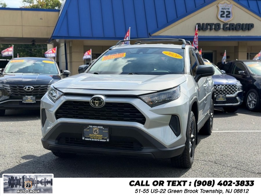 2021 Toyota RAV4 LE AWD (Natl), available for sale in Green Brook Township, New Jersey | Route 22 Auto Group. Green Brook Township, New Jersey