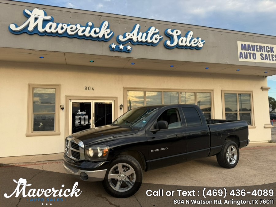 Used Dodge Ram 1500 2WD Quad Cab 140.5" ST 2007 | Maverick Auto Sales. Arlington, Texas