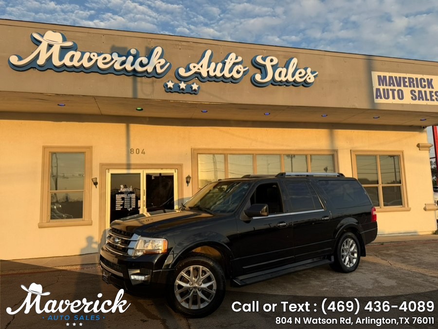 2017 Ford Expedition EL Limited 4x4, available for sale in Arlington, Texas | Maverick Auto Sales. Arlington, Texas