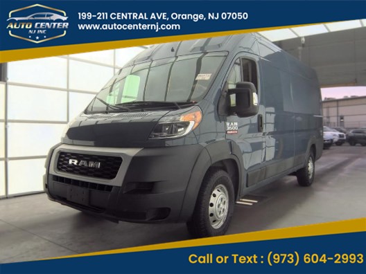 2019 Ram ProMaster Cargo Van 3500 High Roof 159" WB EXT, available for sale in Orange, New Jersey | Auto Center NJ Inc. Orange, New Jersey