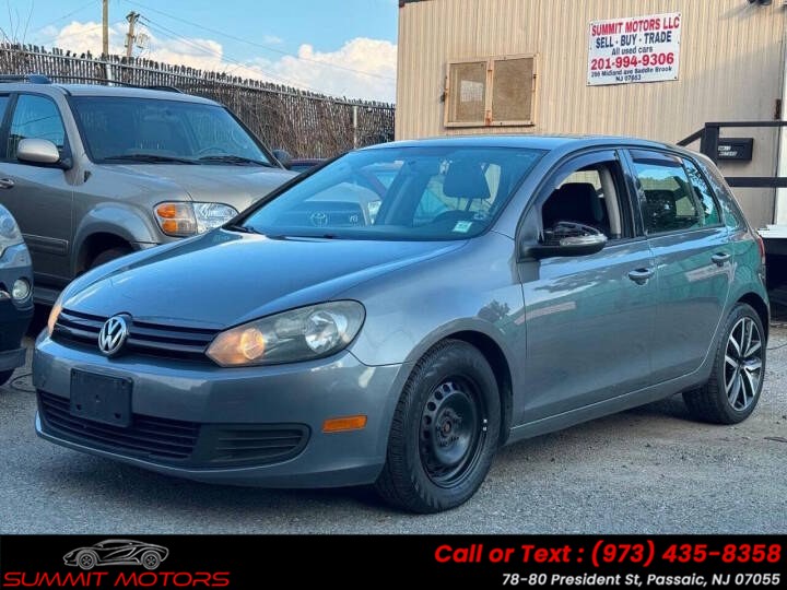 2012 Volkswagen Golf 4dr HB Auto w/Conv & Sunroof PZEV, available for sale in Passaic, New Jersey | Summit Motors LLC. Passaic, New Jersey
