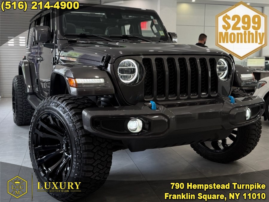 Used 2021 Jeep Wrangler 4xe in Franklin Sq, New York | Long Island Auto Center. Franklin Sq, New York