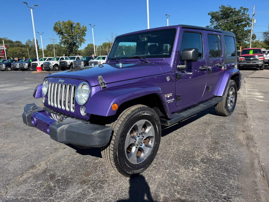2017 Jeep Wrangler Unlimited 4WD 4dr Sahara, available for sale in Ortonville, Michigan | Marsh Auto Sales LLC. Ortonville, Michigan