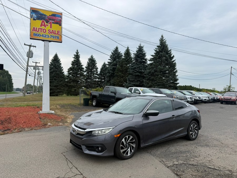 2016 Honda Civic Coupe 2dr CVT LX, available for sale in East Windsor, Connecticut | A1 Auto Sale LLC. East Windsor, Connecticut