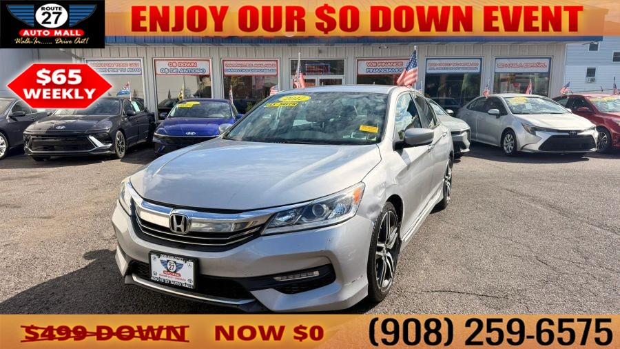 Used 2017 Honda Accord in Linden, New Jersey | Route 27 Auto Mall. Linden, New Jersey