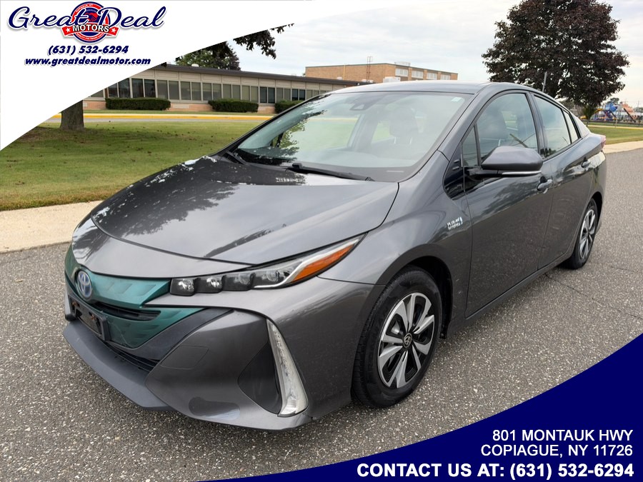 2017 Toyota Prius Prime Premium (Natl), available for sale in Copiague, New York | Great Deal Motors. Copiague, New York