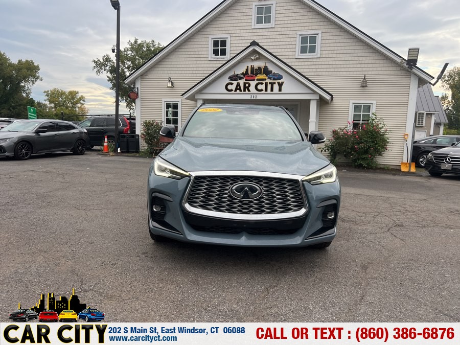 2022 INFINITI QX55 LUXE AWD, available for sale in East Windsor, Connecticut | Car City LLC. East Windsor, Connecticut