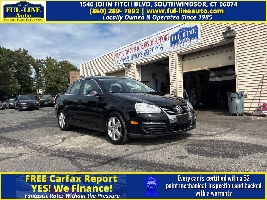 2008 Volkswagen Jetta Sedan 4dr Auto SE PZEV, available for sale in South Windsor , Connecticut | Ful-line Auto LLC. South Windsor , Connecticut