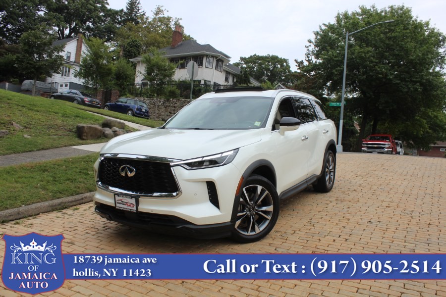 Used INFINITI QX60 LUXE AWD 2024 | King of Jamaica Auto Inc. Hollis, New York