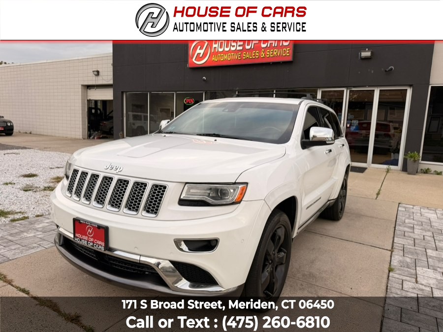 2014 Jeep Grand Cherokee 4WD 4dr Summit, available for sale in Meriden, Connecticut | House of Cars CT. Meriden, Connecticut