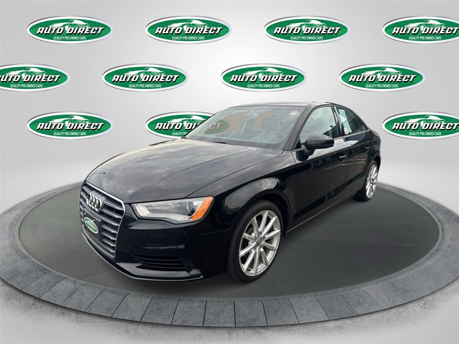 Brilliant Black 2015 Audi A3 Sedan All-Wheel Drive Automatic