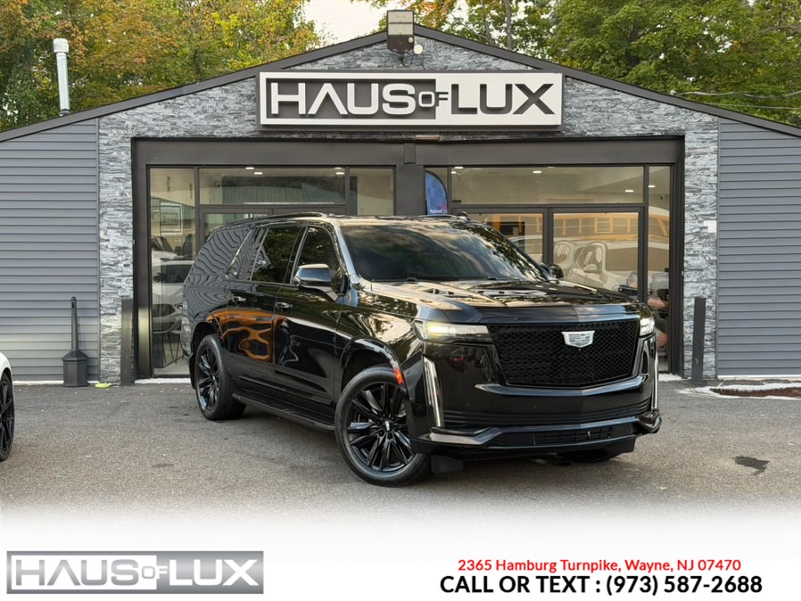 2022 Cadillac Escalade ESV 4WD 4dr Sport Platinum, available for sale in Wayne, New Jersey | Haus of Lux. Wayne, New Jersey