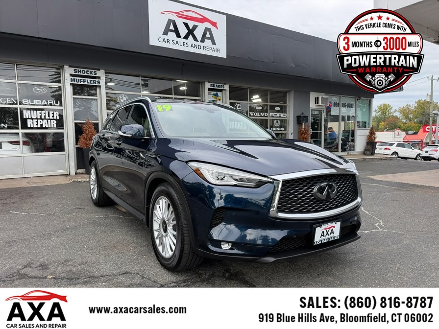 2019 INFINITI QX50 ESSENTIAL AWD, available for sale in Bloomfield, Connecticut | AXA Car Sales and Repair LLC. Bloomfield, Connecticut