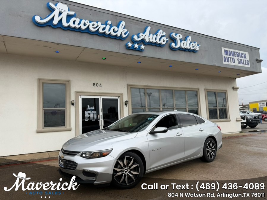 2018 Chevrolet Malibu 4dr Sdn LT w/1LT, available for sale in Arlington, Texas | Maverick Auto Sales. Arlington, Texas