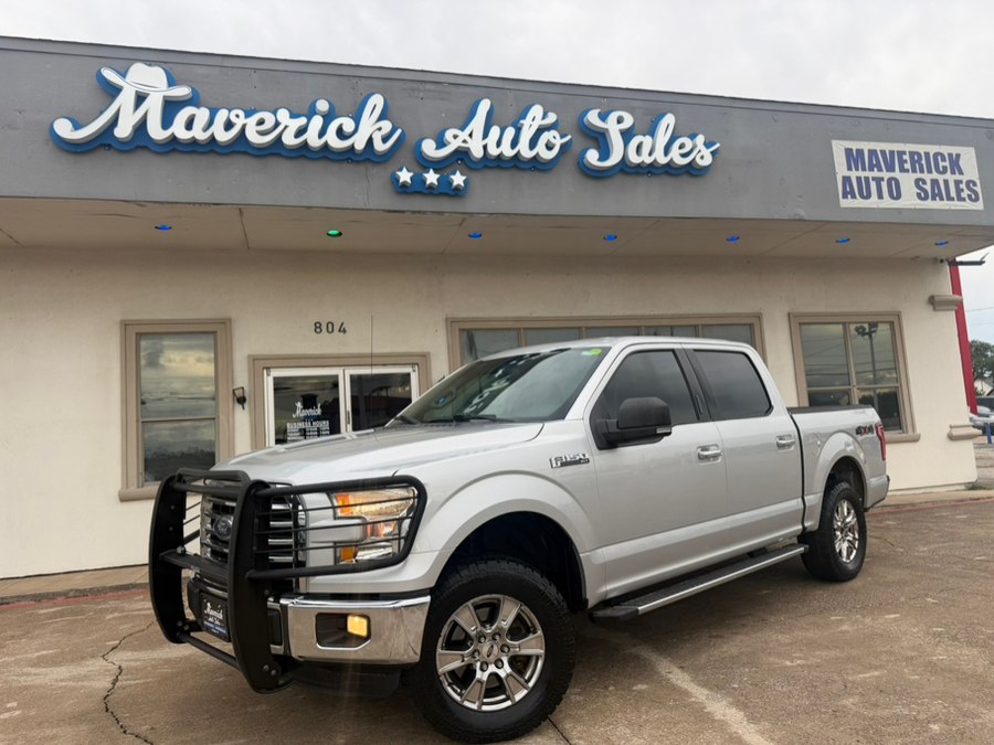 2016 Ford F-150 4WD SuperCrew 145" XLT, available for sale in Arlington, Texas | Maverick Auto Sales. Arlington, Texas
