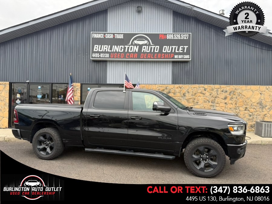 2019 Ram 1500 Big Horn/Lone Star 4x4 Crew Cab 6''4" Box, available for sale in Burlington, New Jersey | Burlington Auto Outlet. Burlington, New Jersey