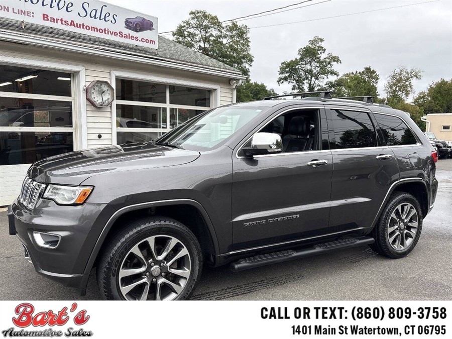 2018 Jeep Grand Cherokee Overland 4x4 4dr SUV, available for sale in Watertown, Connecticut | Barts Automotive Sales LLC. Watertown, Connecticut