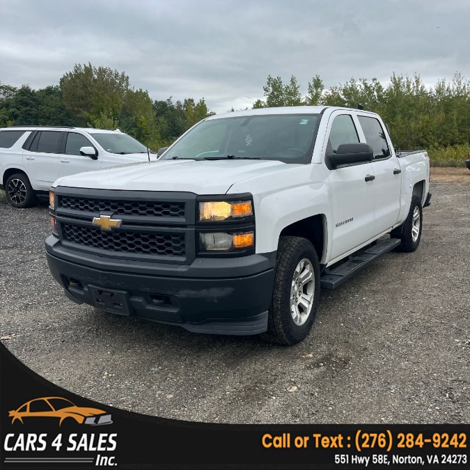 2014 Chevrolet Silverado 1500 4WD Crew Cab 153.0" Work Truck w/1WT, available for sale in Norton, Virginia | Cars 4 Sales Inc. Norton, Virginia