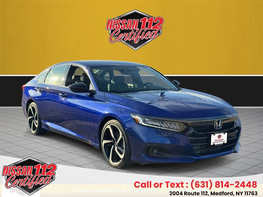Used 2022 Honda Accord Sedan in Medford, New York | Nissan 112 Certified. Medford, New York