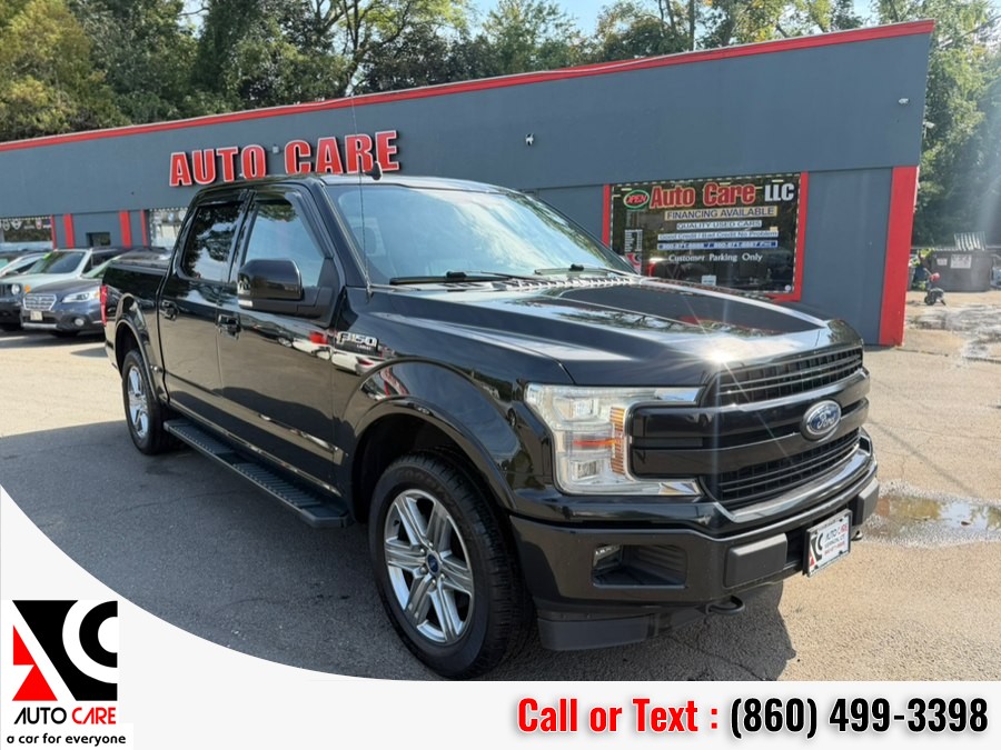 2019 Ford F-150 LARIAT 4WD SuperCrew 5.5'' Box, available for sale in Vernon, Connecticut | Auto Care Motors. Vernon, Connecticut