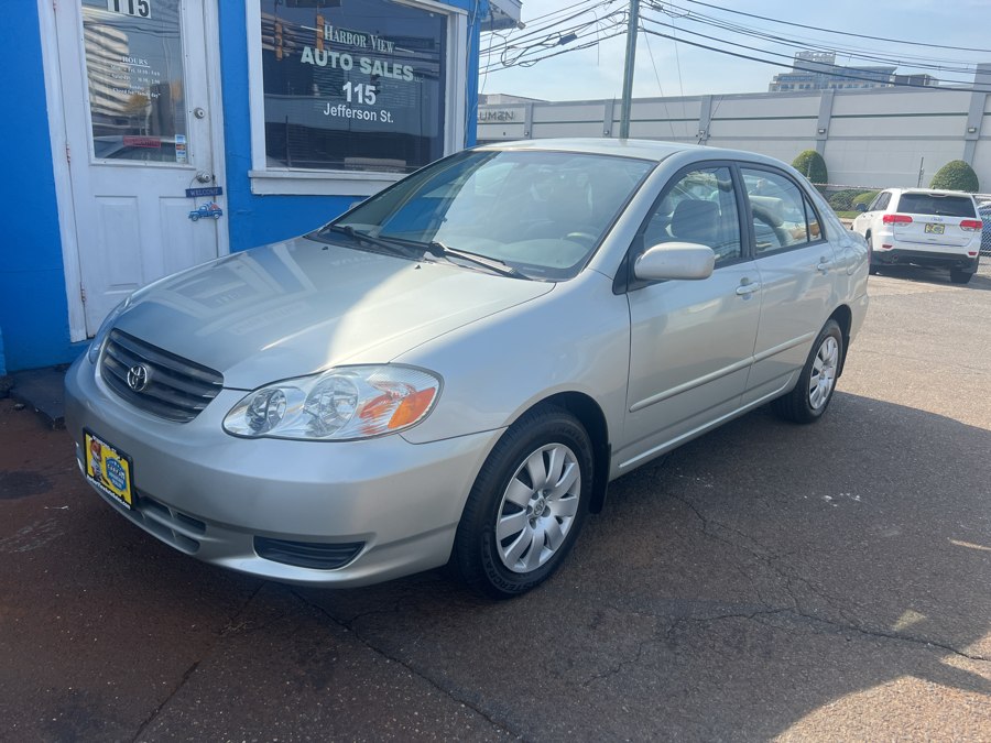 2003 Toyota Corolla 4dr Sdn LE Auto (Natl), available for sale in Stamford, Connecticut | Harbor View Auto Sales LLC. Stamford, Connecticut