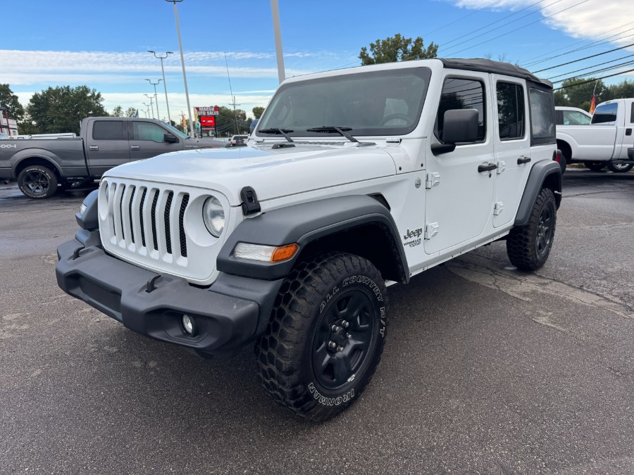 2019 Jeep Wrangler Unlimited Sport S 4x4, available for sale in Ortonville, Michigan | Marsh Auto Sales LLC. Ortonville, Michigan