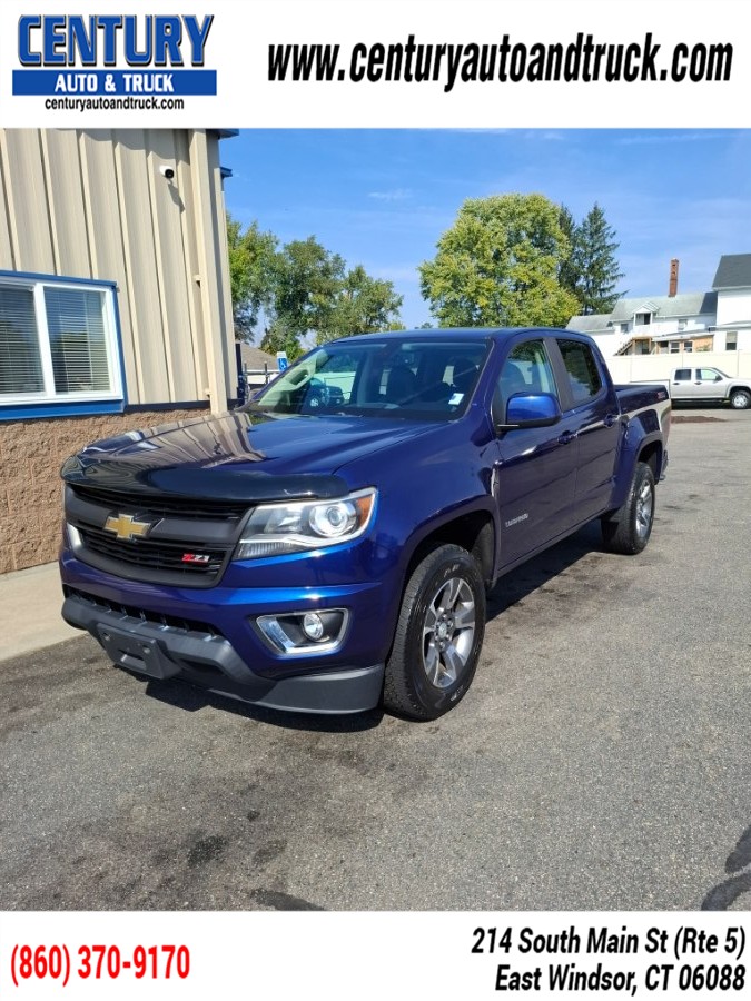2016 Chevrolet Colorado 4WD Crew Cab 140.5" Z71, available for sale in East Windsor, Connecticut | Century Auto And Truck. East Windsor, Connecticut