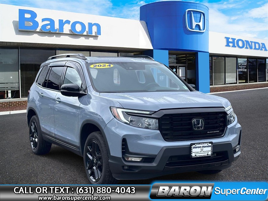 Used Honda Passport Black 2024 | Baron Supercenter. Patchogue, New York