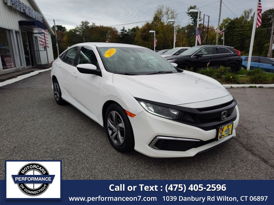 Used 2019 Honda Civic Sedan in Wilton, Connecticut | Performance Motor Cars Of Connecticut LLC. Wilton, Connecticut