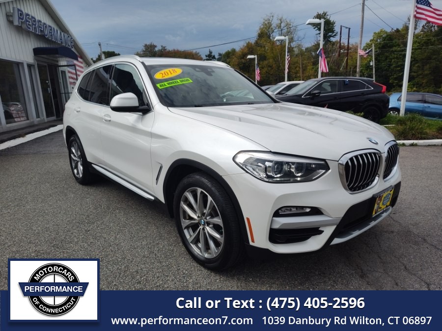 Used 2018 BMW X3 in Wilton, Connecticut | Performance Motor Cars Of Connecticut LLC. Wilton, Connecticut