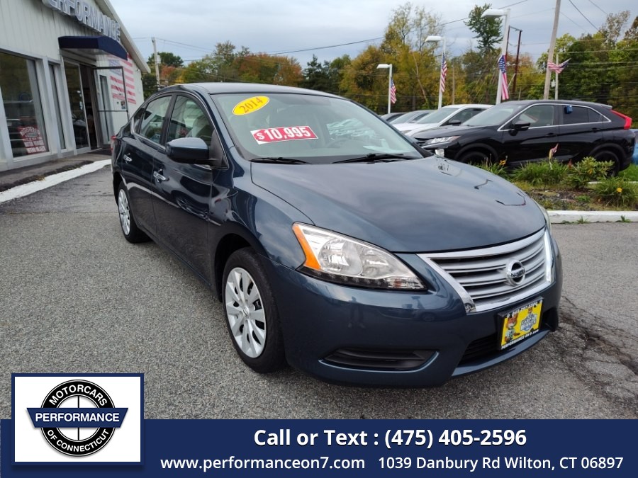 Used 2014 Nissan Sentra in Wilton, Connecticut | Performance Motor Cars Of Connecticut LLC. Wilton, Connecticut