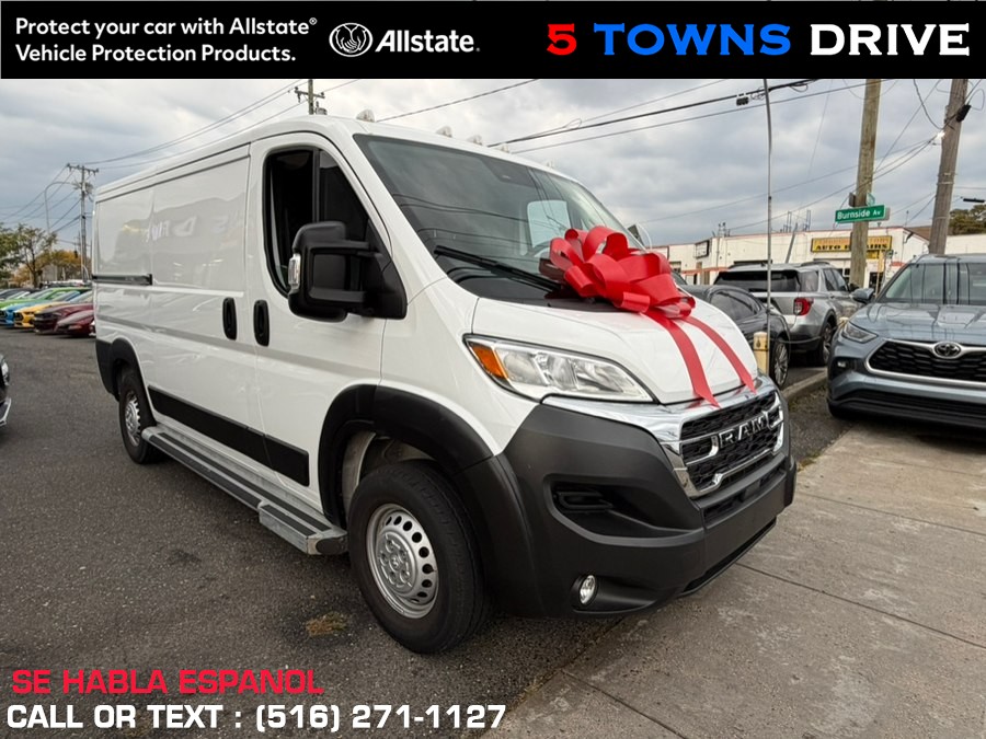 2025 Ram ProMaster Cargo Van Tradesman 2500 Low Roof 136" WB w/Pass Seat, available for sale in Inwood, New York | 5 Towns Drive. Inwood, New York