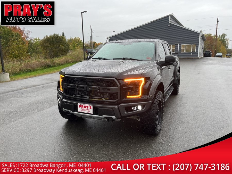2017 Ford F-150 Raptor 4WD SuperCrew 5.5'' Box, available for sale in Bangor , Maine | Pray's Auto Sales . Bangor , Maine