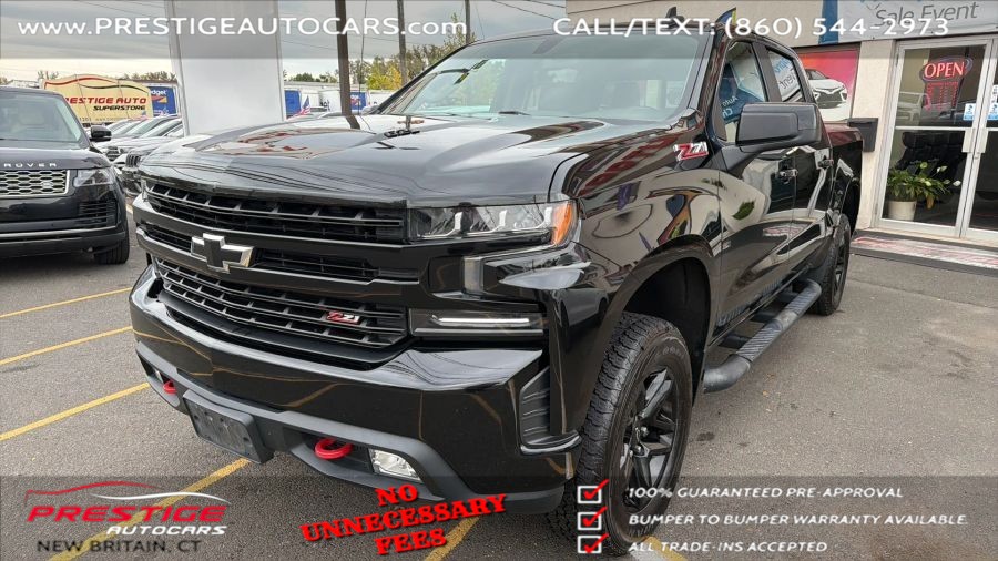 2020 Chevrolet Silverado 1500 Crew Cab LT Trail Boss Pickup 4D 5 3/4 ft, available for sale in NEW BRITAIN, Connecticut | Prestige Auto Superstore. NEW BRITAIN, Connecticut