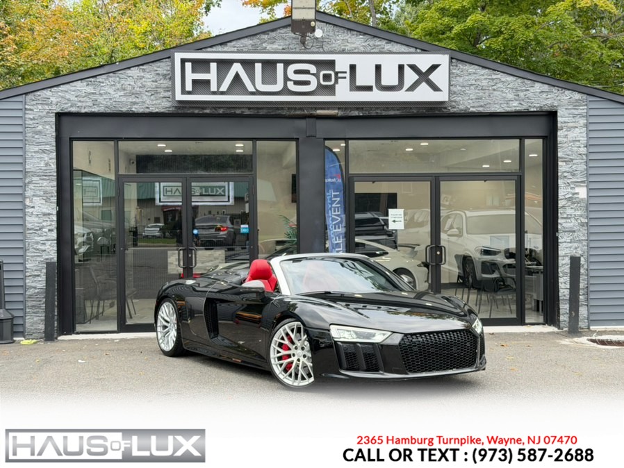 2017 Audi R8 Spyder V10 quattro AWD, available for sale in Wayne, New Jersey | Haus of Lux. Wayne, New Jersey