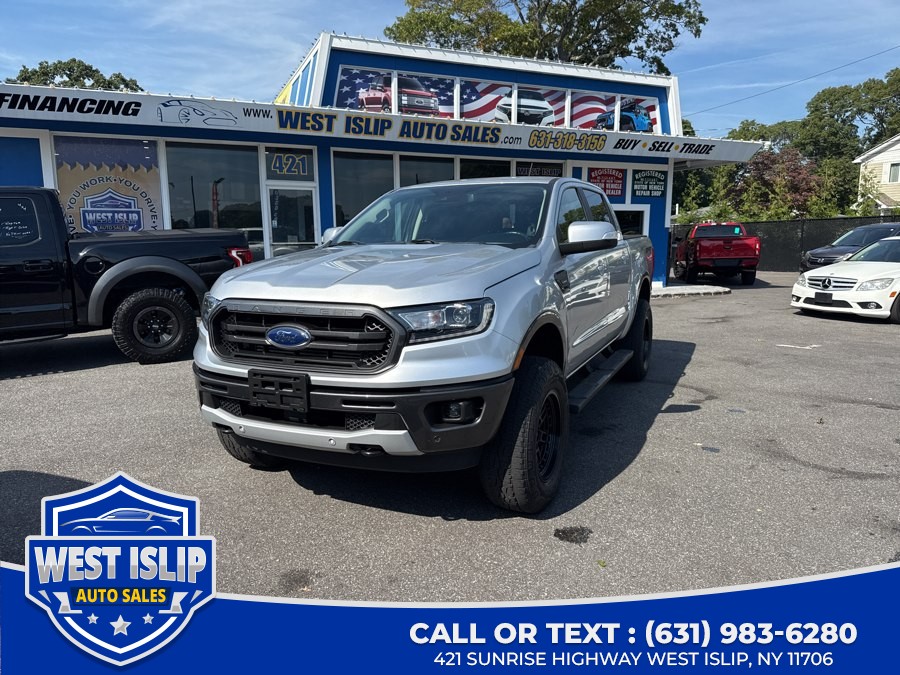 2019 Ford Ranger LARIAT 4WD SuperCrew 5'' Box, available for sale in West Islip, New York | West Islip Auto Sales. West Islip, New York