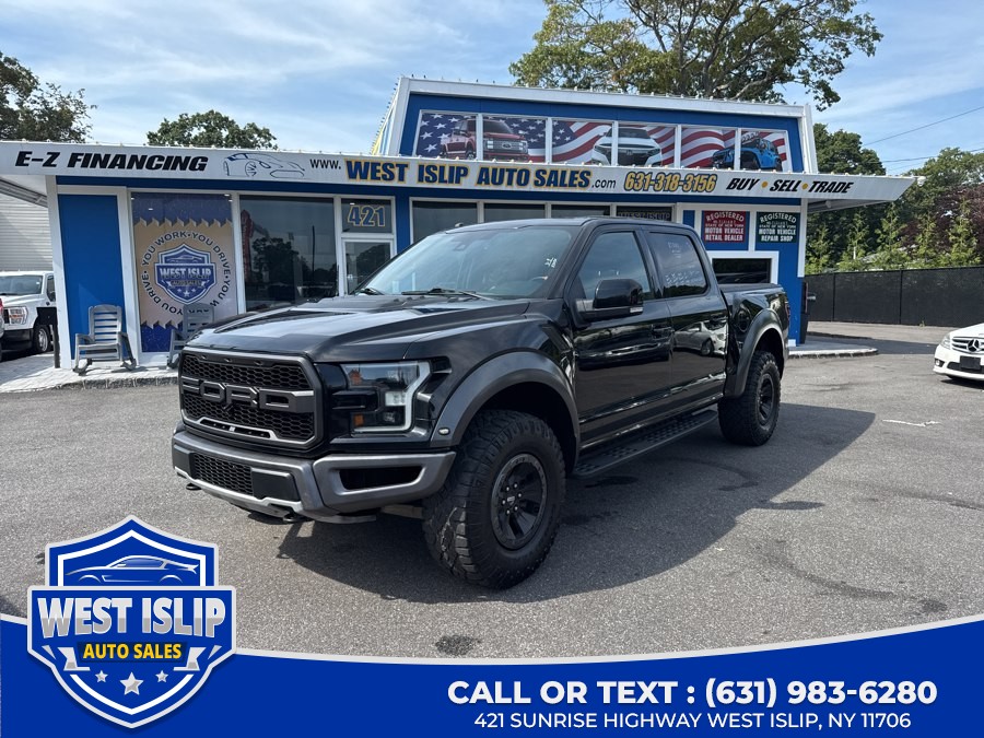 2017 Ford F-150 Raptor 4WD SuperCrew 5.5'' Box, available for sale in West Islip, New York | West Islip Auto Sales. West Islip, New York