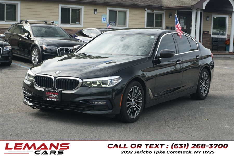2018 BMW 5 Series 540i xDrive, available for sale in Commack, New York | Lemans Cars. Commack, New York