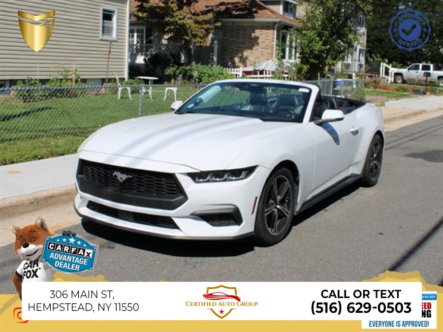 2023 Ford Mustang EcoBoost Premium, available for sale in Hempstead, New York | Certified Auto Group. Hempstead, New York