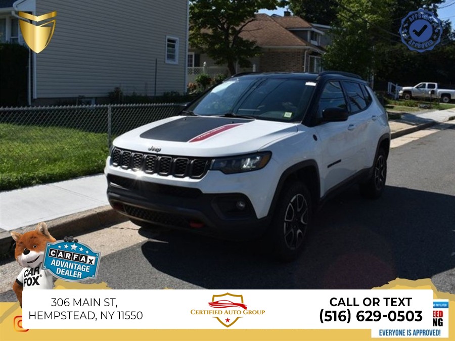 2025 Jeep Compass Trailhawk, available for sale in Hempstead, New York | Certified Auto Group. Hempstead, New York