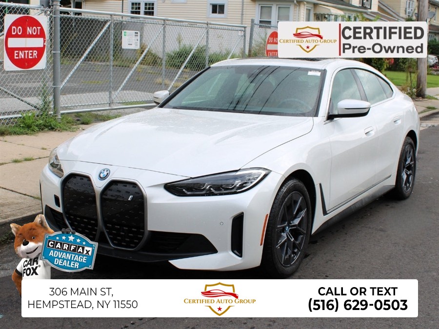 2023 BMW I4 eDrive35, available for sale in Hempstead, New York | Certified Auto Group. Hempstead, New York