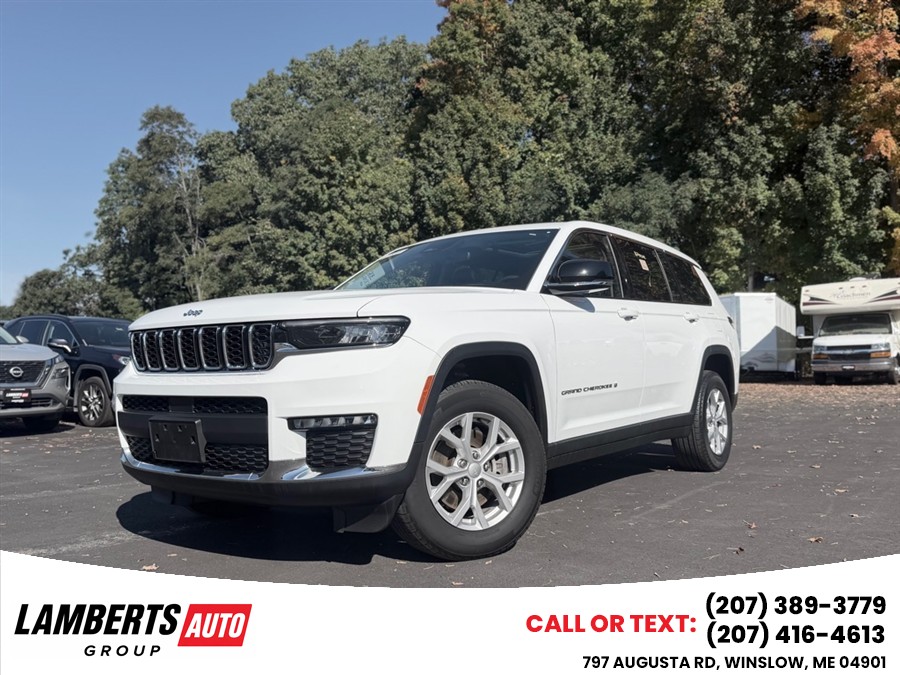 2023 Jeep Grand Cherokee LIMITED, available for sale in Winslow, Maine | Lamberts Auto Group LLC. Winslow, Maine