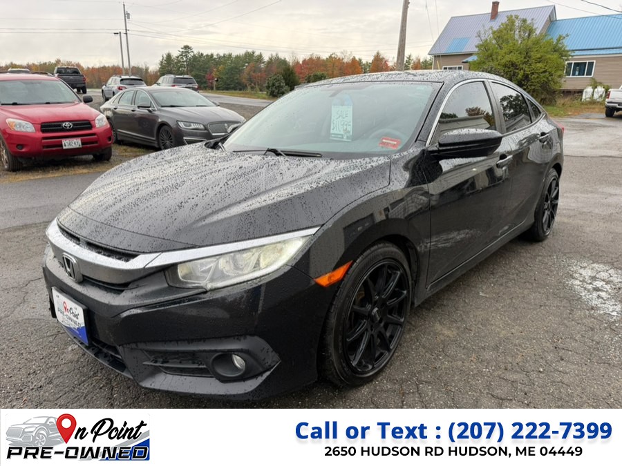 Used 2017 Honda Civic Sedan in Hudson, Maine | On Point Pre-Owned LLC. Hudson, Maine